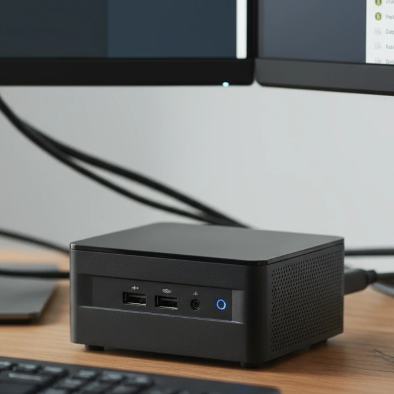 مینی پیسی ایسوس NUC13ANHH7 8GB 512GB-2